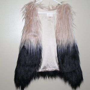 Skies Are Blue Faux Fur Vest